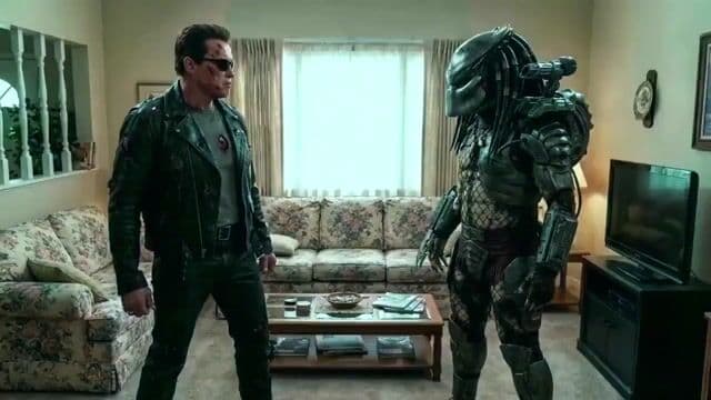 Terminator vs. Predator Suburban Battle