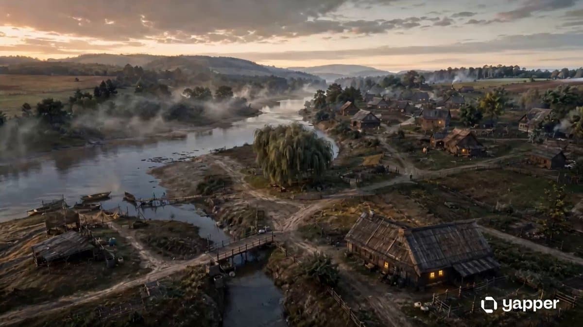 Historical Settlement Aerial Evolution