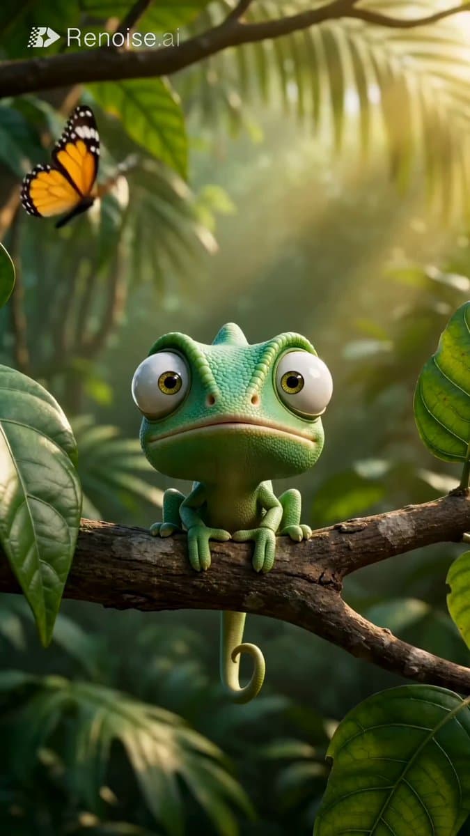 Chameleon Sneeze Comedy Short