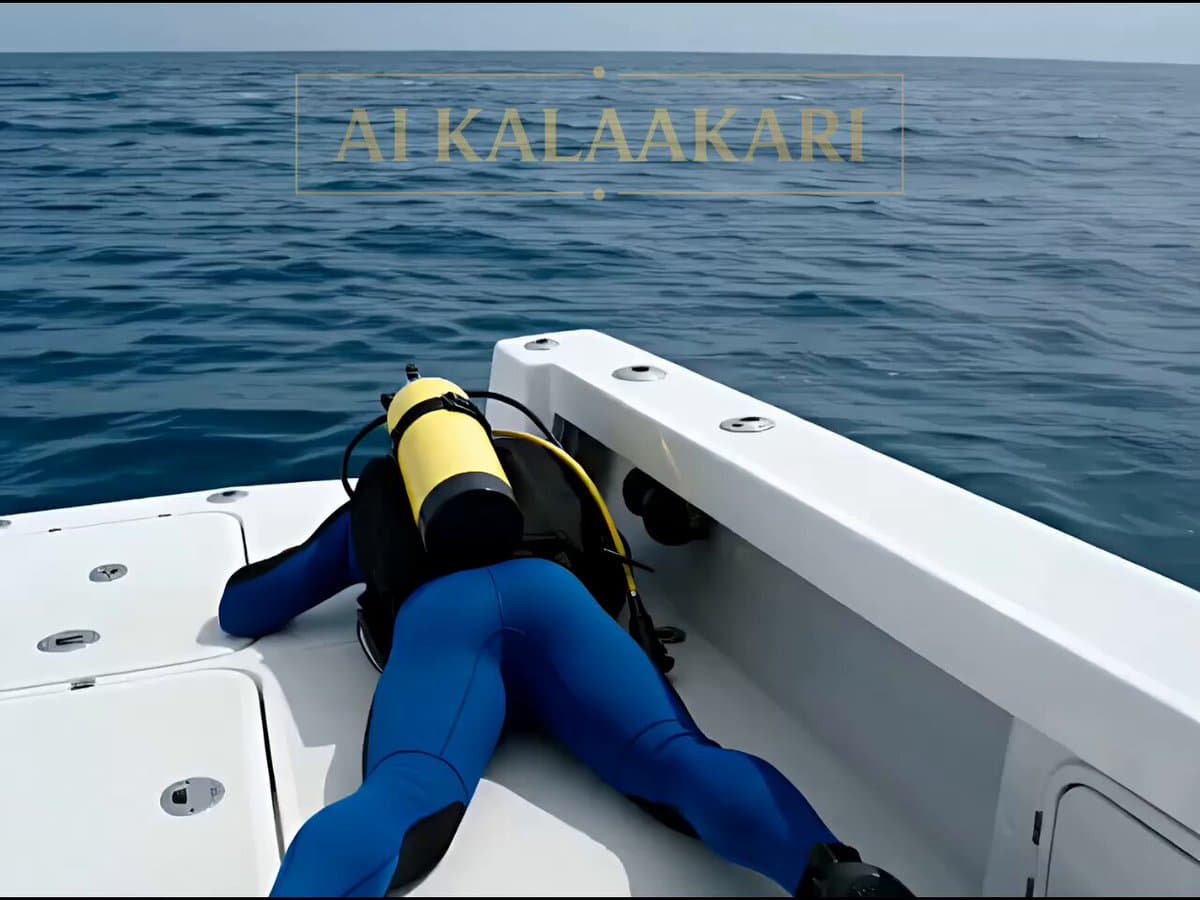 Octopus Attack Scuba Diver