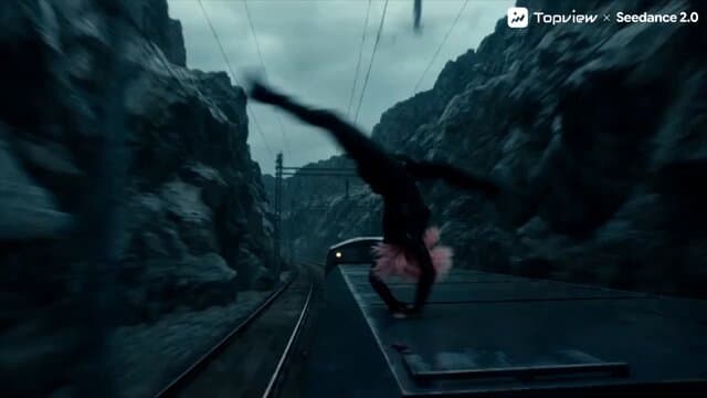 Sci-Fi Action Film Aesthetic Video Prompt