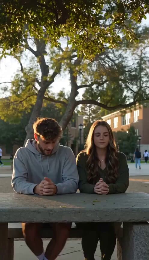 Cinematic Romantic Drama Scene
