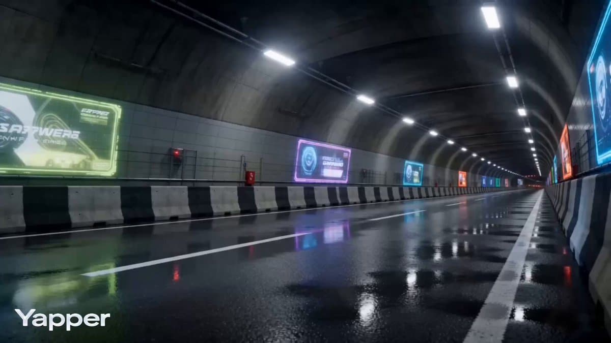 Cyberpunk F1 Cinematic Sequence