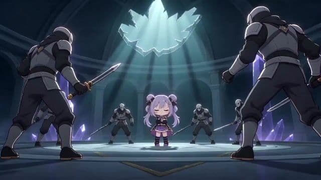 Cinematic Anime Action Sequence